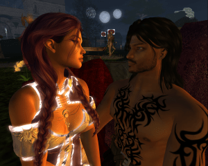 Black Ort gazing at me - August 2024 Whip Radio calendar page